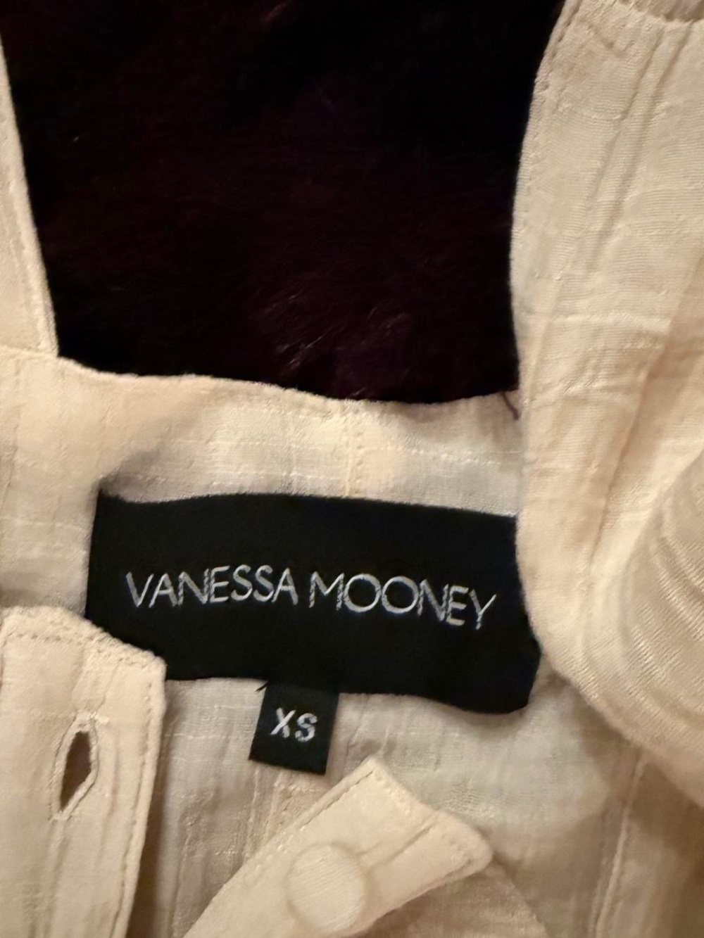 Vanessa Mooney Cream Tiered Ruffle Romper - Picture 2 of 2